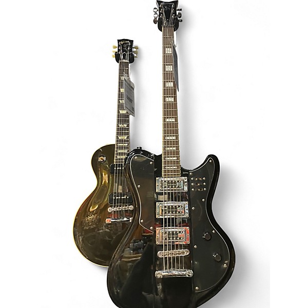 Used Schecter Guitar Research Ultra VI Black Solid Body Electric Guitar