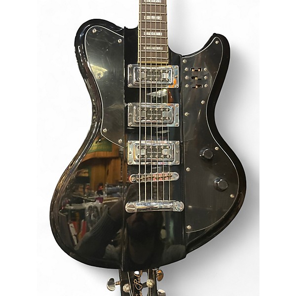 Used Schecter Guitar Research Ultra VI Black Solid Body Electric Guitar