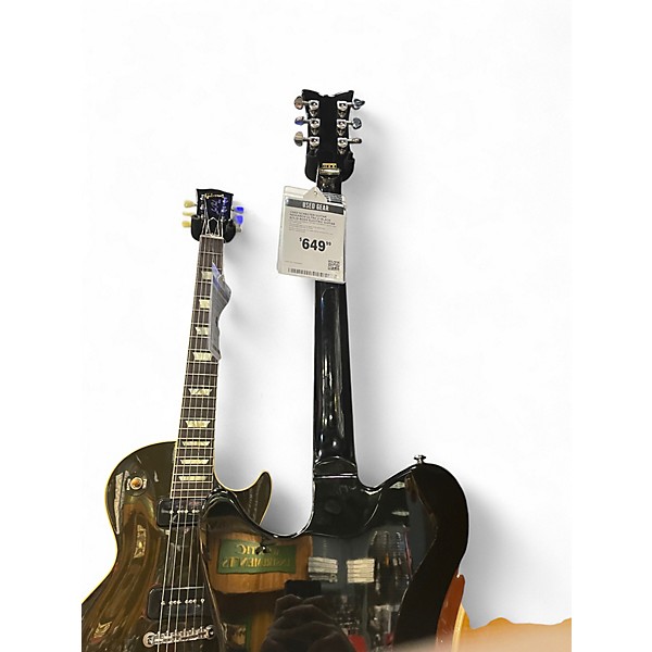 Used Schecter Guitar Research Ultra VI Black Solid Body Electric Guitar