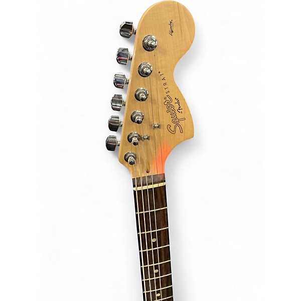 Used Squier Affinity Stratocaster 3 Color Sunburst Solid Body Electric Guitar