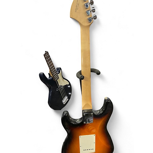 Used Squier Affinity Stratocaster 3 Color Sunburst Solid Body Electric Guitar