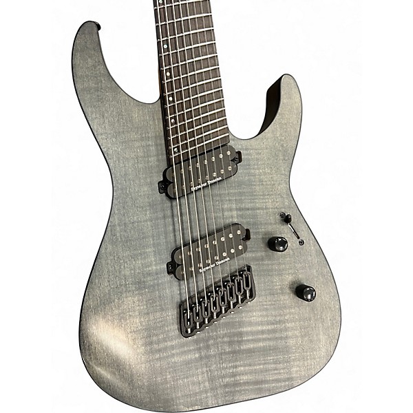 Used ESP LTD M1008MS Deluxe Satin Black Solid Body Electric Guitar