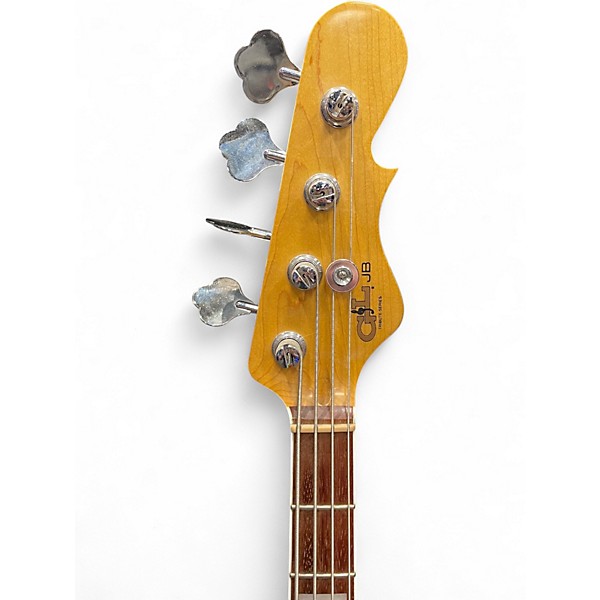 Used G&L Tribute JB Lake Placid Blue Electric Bass Guitar