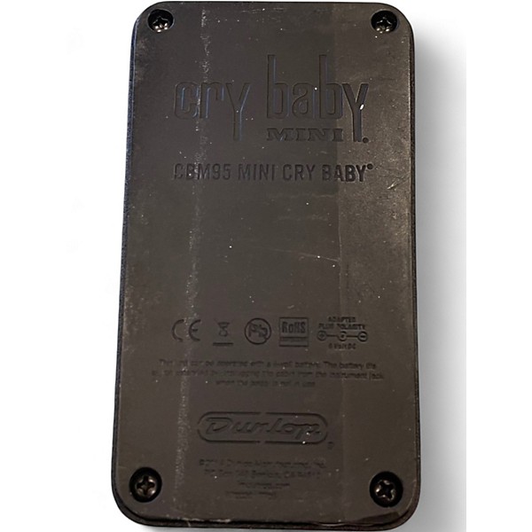 Used Dunlop CBM95 Cry Baby Mini Wah Effect Pedal