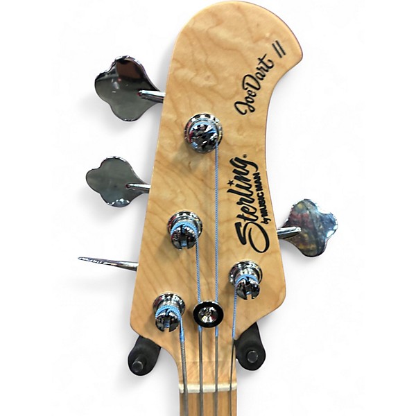 Used Sterling by Music Man JOE DART II Natural Electric Bass Guitar