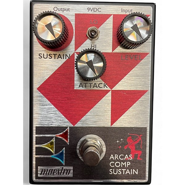 Used Maestro Arcas Comp Sustain Effect Pedal