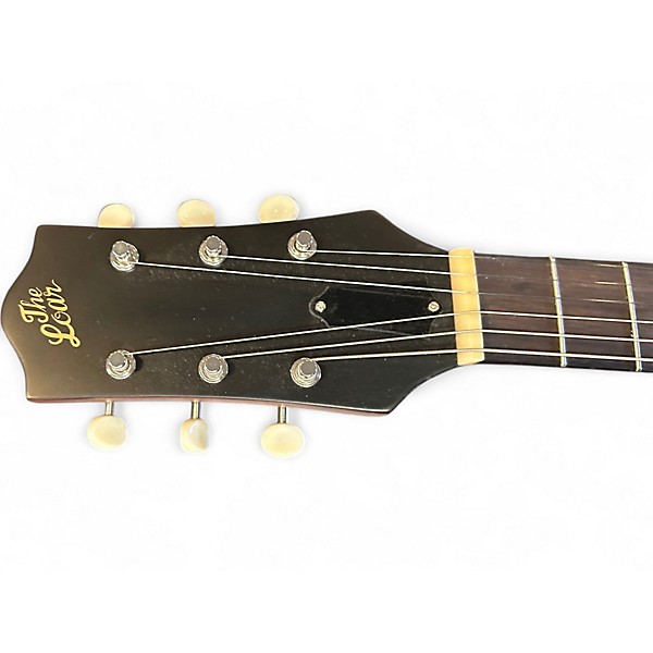 Used The Loar lh 306t matte green Hollow Body Electric Guitar