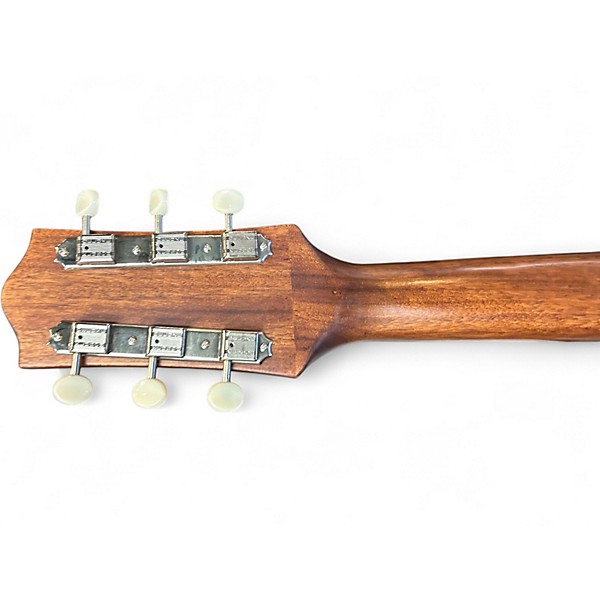 Used The Loar lh 306t matte green Hollow Body Electric Guitar