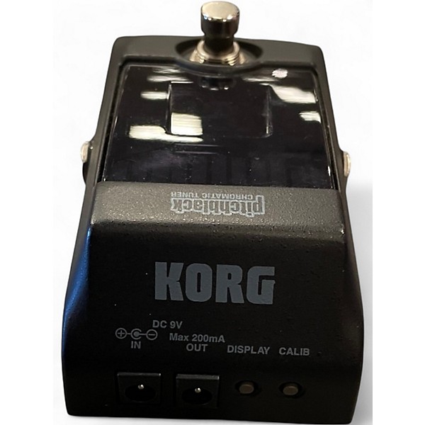 Used KORG PB01 Pitchblack Chromatic Tuner Pedal