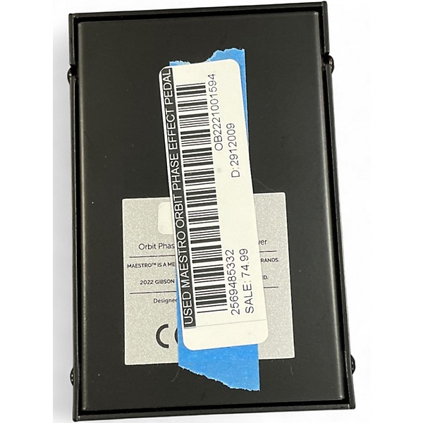 Used Maestro ORBIT PHASE Effect Pedal