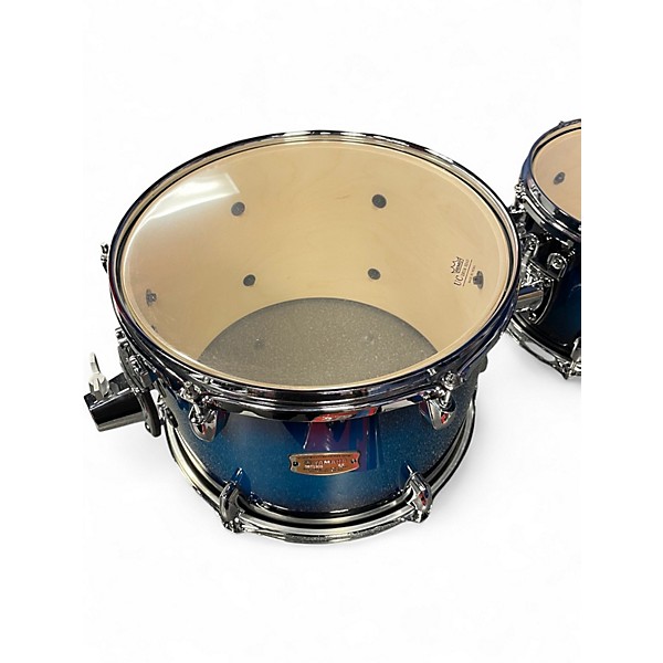 Used Yamaha 3 Piece Stage Custom BLUE BURST Drum Kit