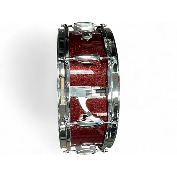 Used TAMA 5.5X14 Imperialstar Snare Red Sparkle Drum