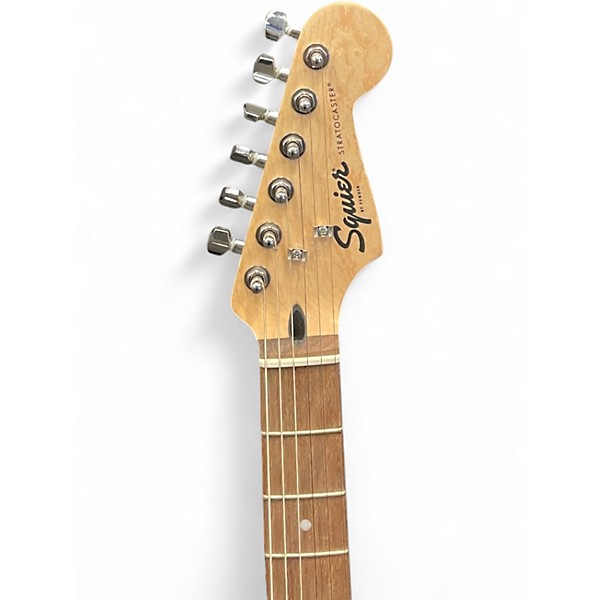 Used Squier Bullet Stratocaster SPARKLE RED Solid Body Electric Guitar