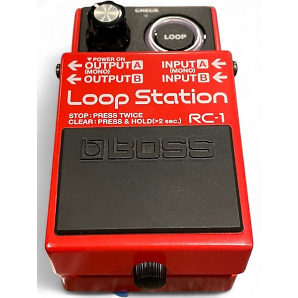 Used BOSS RC1 Loop Station Pedal