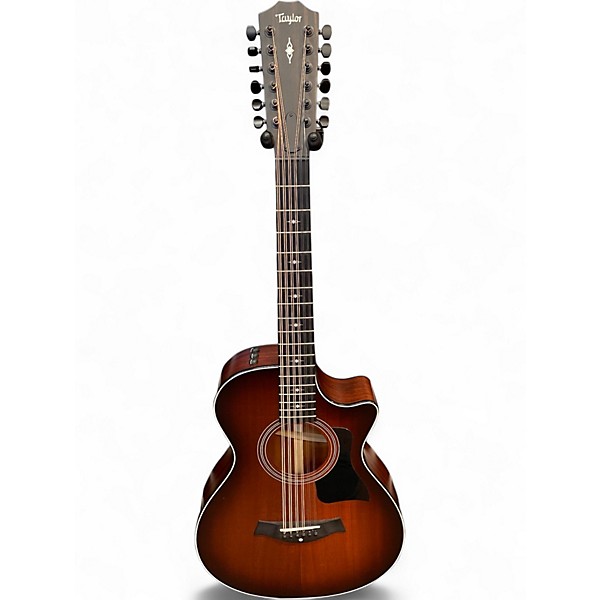 Used Taylor 362CE Brown Sunburst 12 String Acoustic Electric Guitar