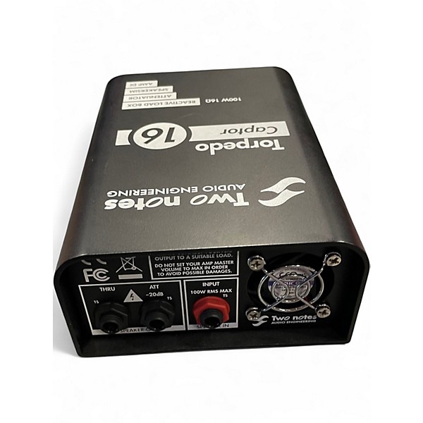 Used Two Notes AUDIO ENGINEERING TORPEDO CAPTOR X Power Attenuator