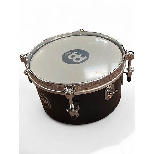 Used MEINL 8in 8 INCH TIMBALE SNARE Black Drum