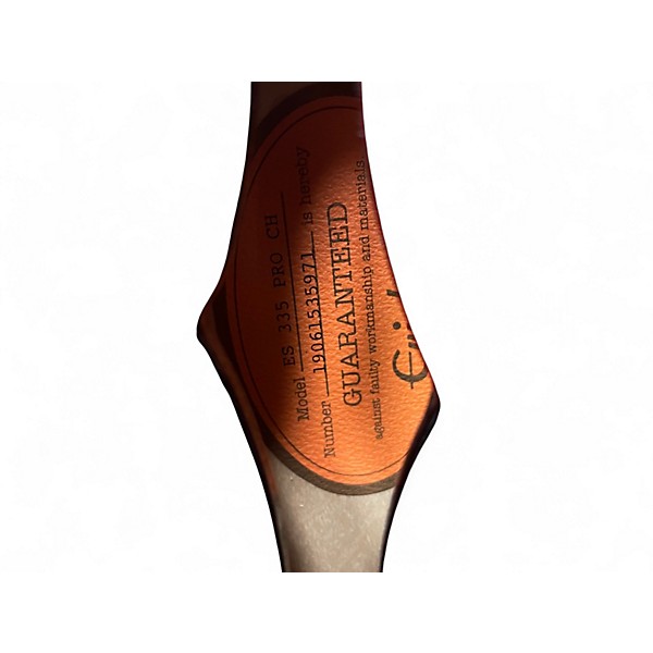 Used Epiphone ES335 Pro CHERRY Hollow Body Electric Guitar