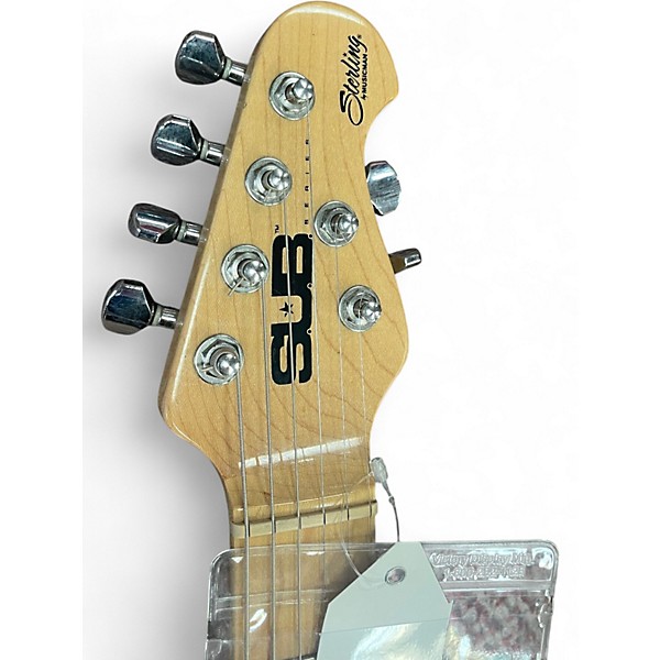 Used Sterling by Music Man SUB SERIES Trans Red Solid Body Electric Guitar