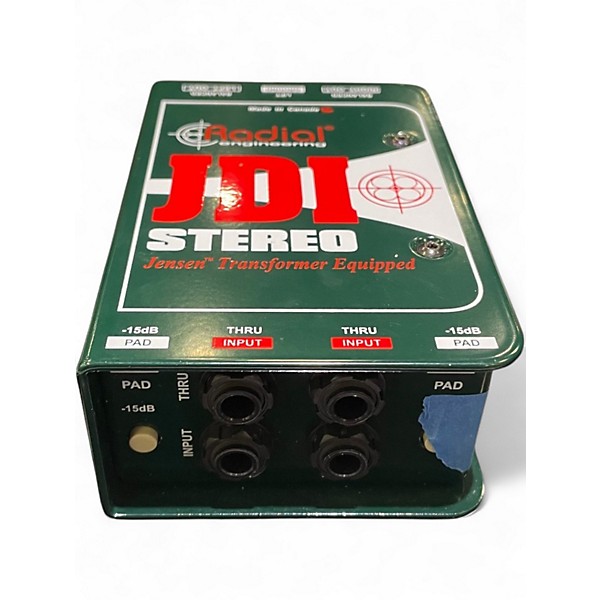 Used Radial Engineering JDI Stereo Passive Direct Box Direct Box