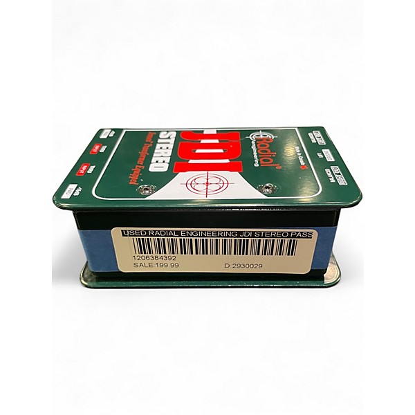 Used Radial Engineering JDI Stereo Passive Direct Box Direct Box