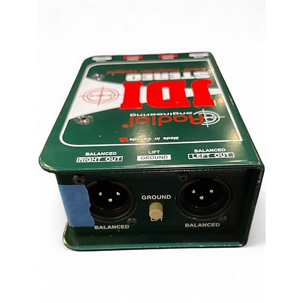 Used Radial Engineering JDI Stereo Passive Direct Box Direct Box