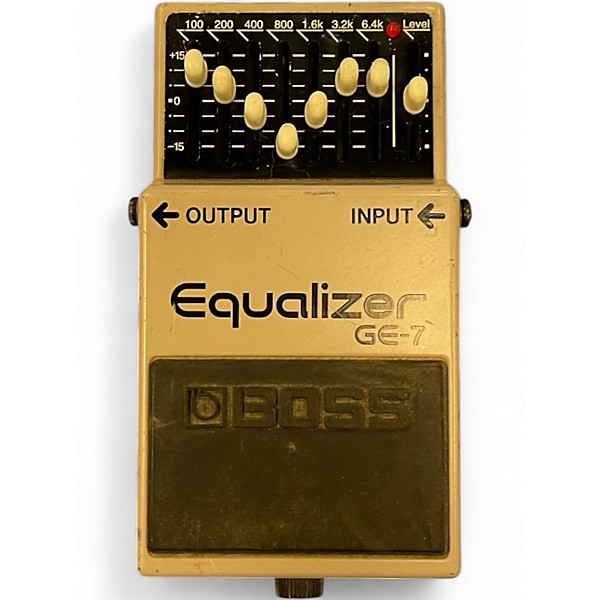 Used BOSS GE7 Equalizer Pedal