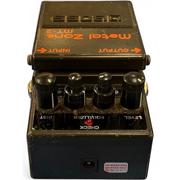 Used BOSS MT2 Metal Zone Distortion Effect Pedal