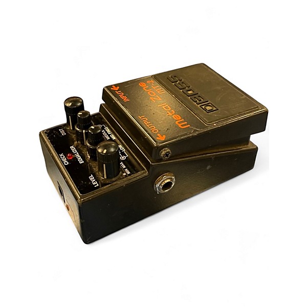 Used BOSS MT2 Metal Zone Distortion Effect Pedal