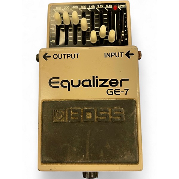 Used BOSS GE7 Equalizer Pedal