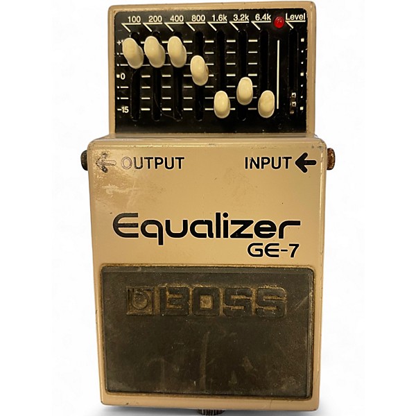 Used BOSS GE7 Equalizer Pedal