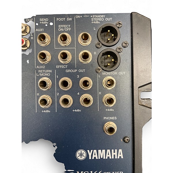 Used Yamaha MG166CXUSB Unpowered Mixer
