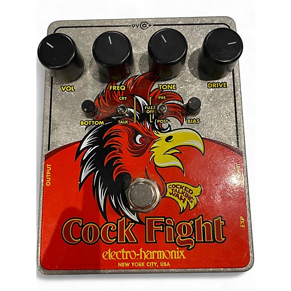 Used Electro-Harmonix Cock Fight Talking Wah Effect Pedal