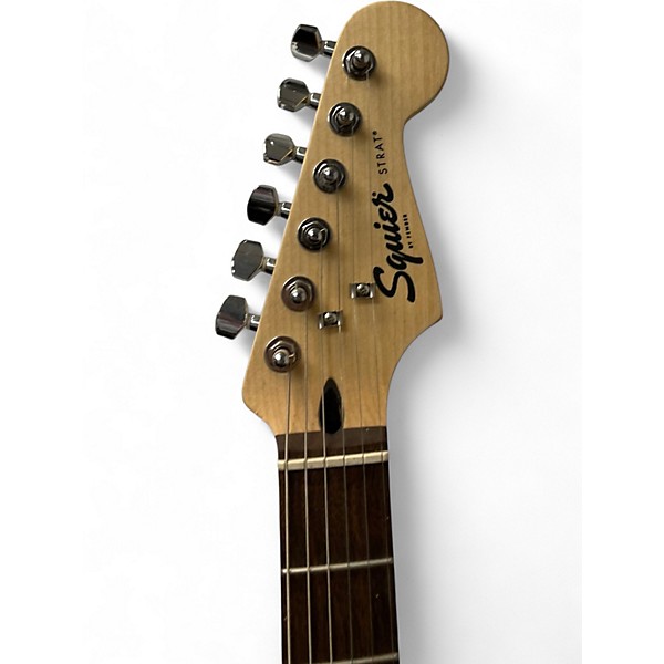 Used Squier Affinity Stratocaster Black Solid Body Electric Guitar