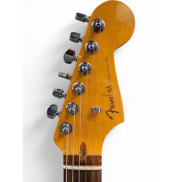 Used Fender American Ultra Stratocaster HSS Cobra Blue Solid Body Electric Guitar