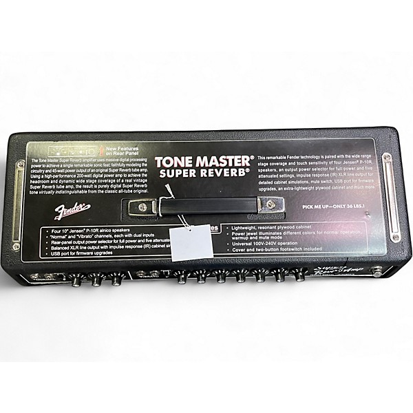 Used Fender Tone Master Super Reverb Guitar Combo Amp