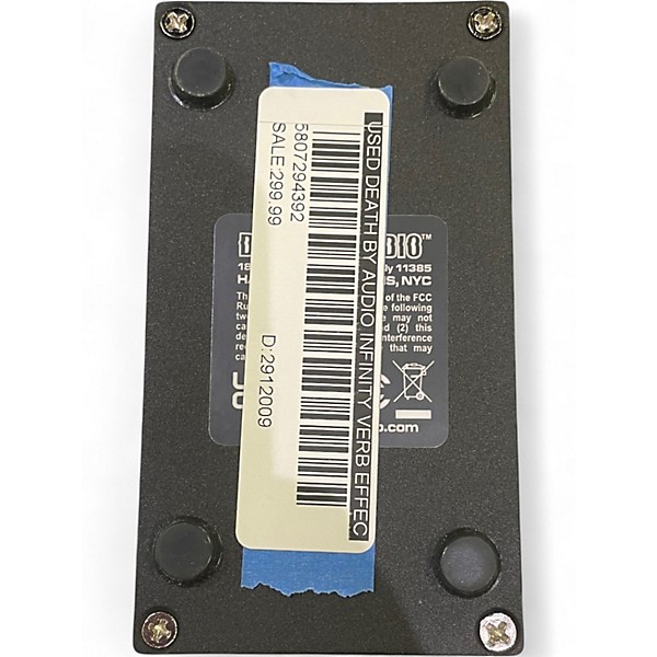 Used Death By Audio INFINITY VERB Effect Pedal