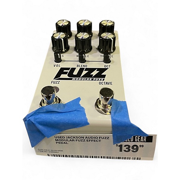 Used Jackson Audio Fuzz Modular Fuzz Effect Pedal
