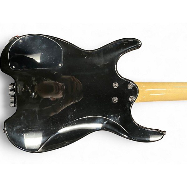 Used Headless Bass Studio Headless Black Electric Bass Guitar
