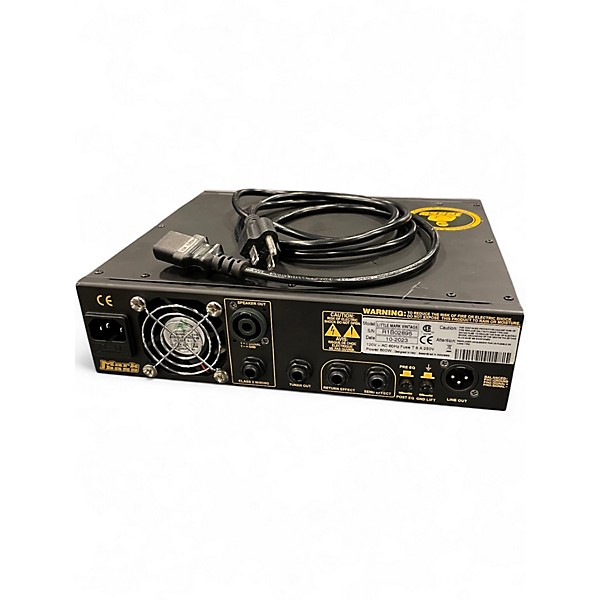 Used Markbass Little Mark Vintage 500W Tube Bass Amp Head