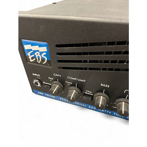 Used EBS TD650 Tube Bass Amp Head
