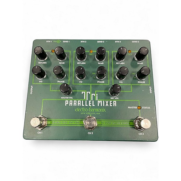 Used Electro-Harmonix Tri Parallel Mixer  Effect Processor