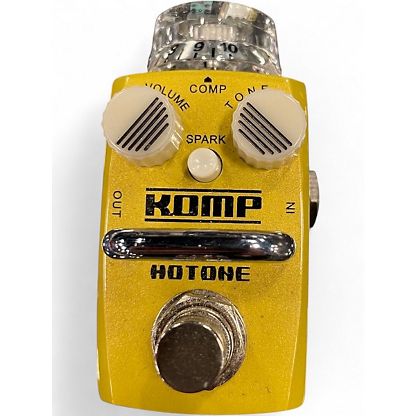 Used Hotone Effects Komp Opto Compressor Skyline Series Effect Pedal