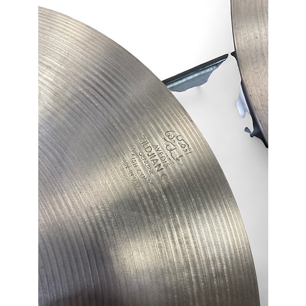 Used Zildjian 14in New Beat Hi Hat Pair Cymbal