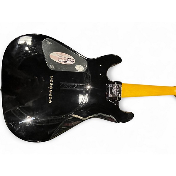 Used Schecter Guitar Research Omen 8 Black Solid Body Electric Guitar