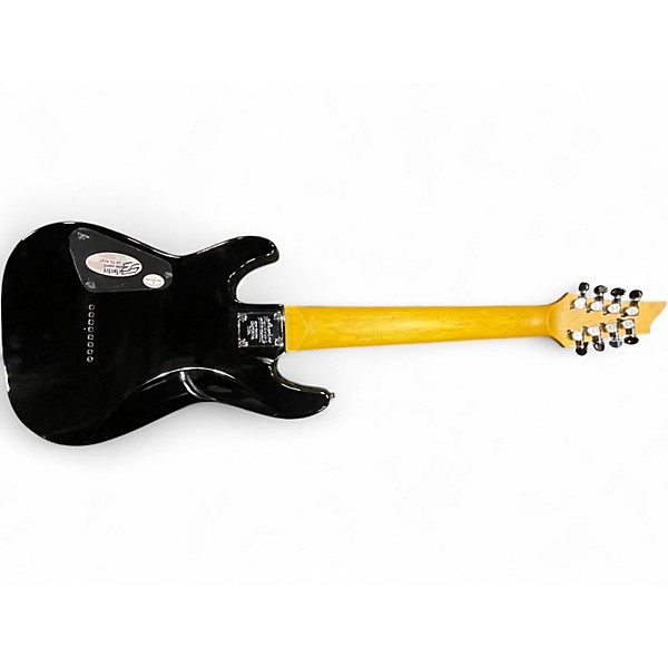 Used Schecter Guitar Research Omen 8 Black Solid Body Electric Guitar