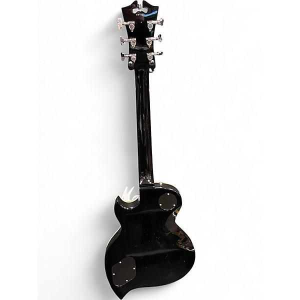 Used D'Angelico Premium TD Teardrop Black Solid Body Electric Guitar