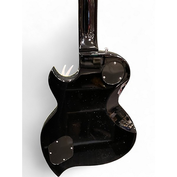 Used D'Angelico Premium TD Teardrop Black Solid Body Electric Guitar