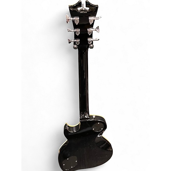 Used D'Angelico Premium TD Teardrop Black Solid Body Electric Guitar