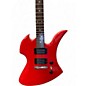 Used B.C. Rich Bronze Series Mockingbird Red Solid Body Electric Guitar
